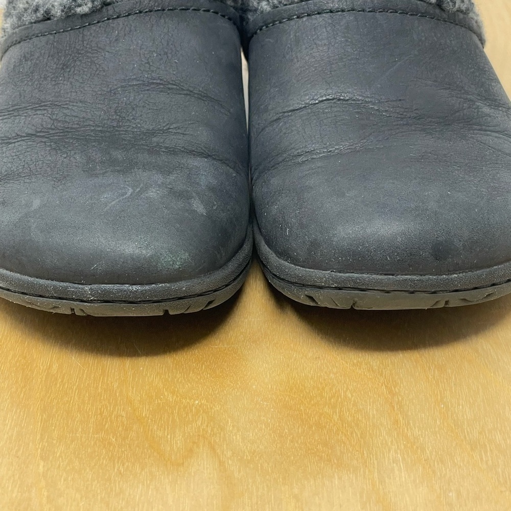 Merrell Encore Cassie Leather/Wool Slip On Clogs Black Size 10 - Picture 3 of 9